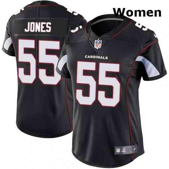Womens Nike Arizona Cardinals 55 Chandler Jones Elite Black Alternate NFL Jersey